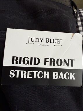 Judy Blue Black Rigid Front Pants with Stretch Back